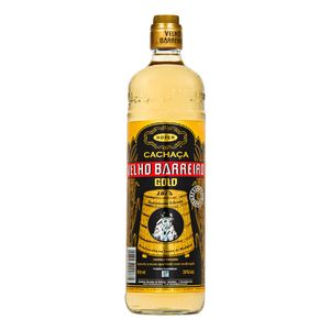 Cachaça Velho Barreiro Gold Composta 910ml