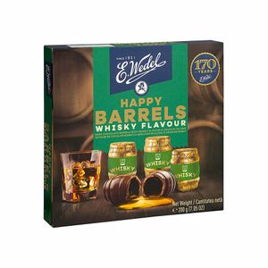 Chocolate E. Wedel Happy Barrels Whisky Flavour 200g