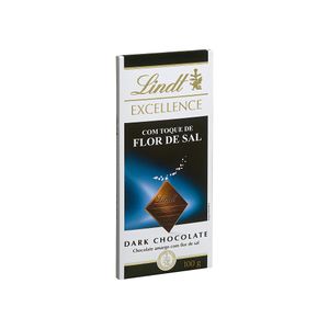 Chocolate Lindt Dark com Toque de Flor de Sal Excellence 100g