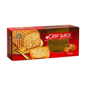 Bolo de Nozes Premium Casa Suíça 270g