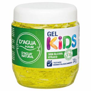 Gel Fixador D'agua Natural Kids sem Álcool 240g