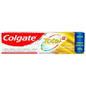 Creme Dental Colgate Total 12 Anti-Tártaro 180g