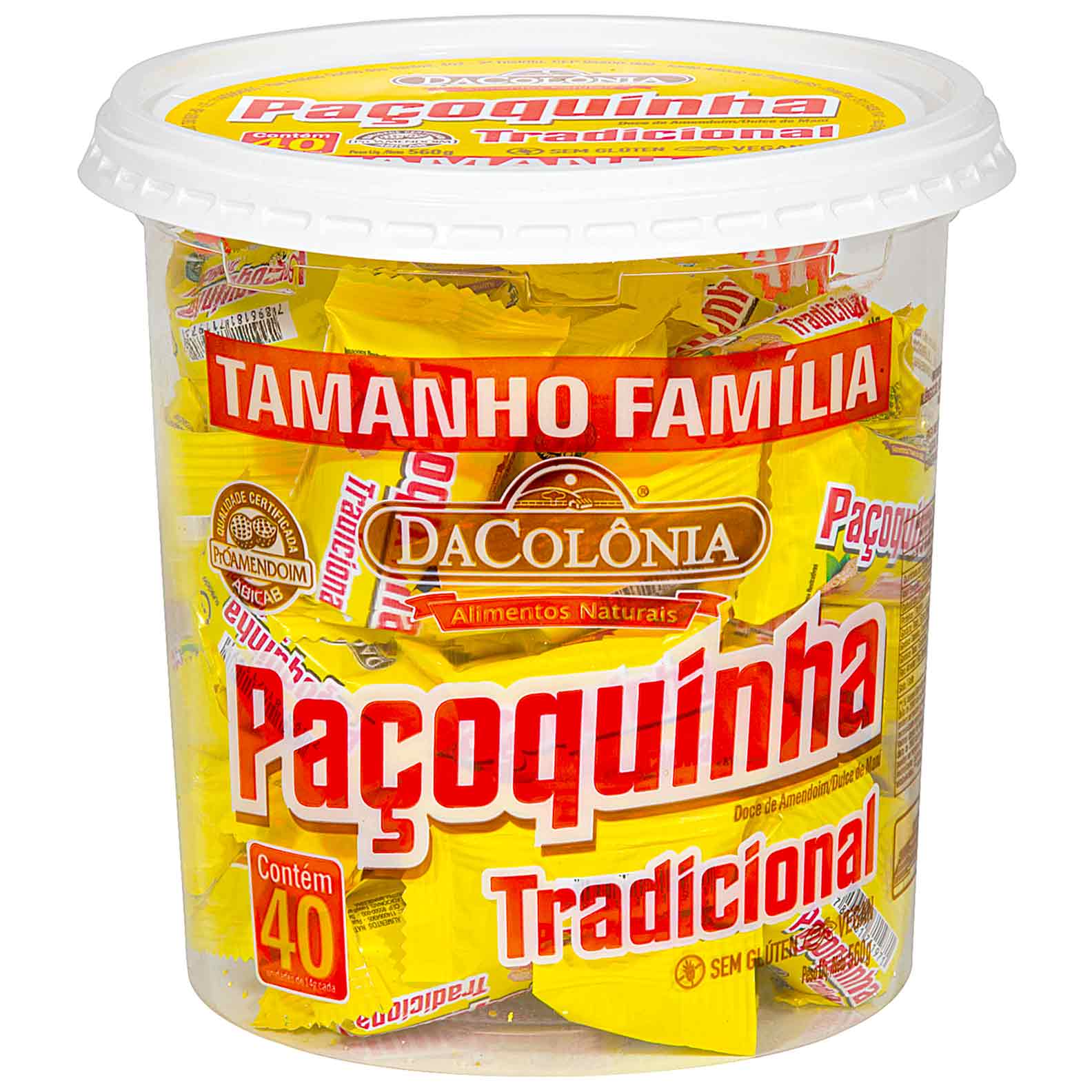  Pacoquinha Tradicional Doce de Amendoim 1008 gr. - 56