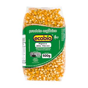 Milho para Pipoca Orgânico Ecobio 500g