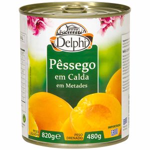 Pêssego em Calda Delphi 480g