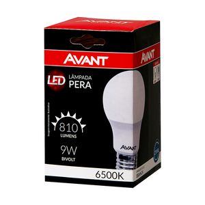 Lâmpada LED 9W 810 Lumens Branca Avant