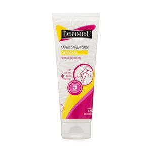 Creme Depilatório Corporal Depimiel com Aloe Vera Jojoba e Vitamina E 120g