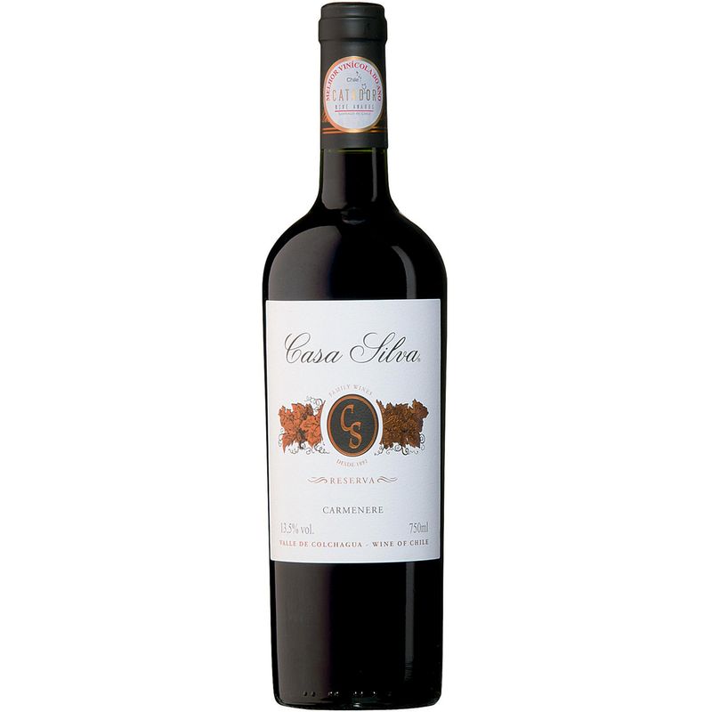 Casa-Silva-Carmenere-Reserva-Chileno-Vinho-Tinto-750ml-Zaffari-00