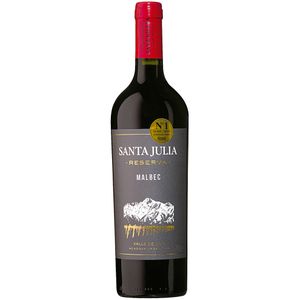 Santa Julia Reserva Malbec Argentino Vinho Tinto 750ml