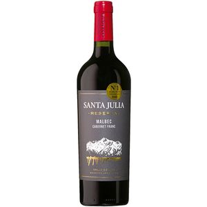 Santa Julia Reserva Malbec Cabernet Franc Argentino Vinho Tinto 750ml