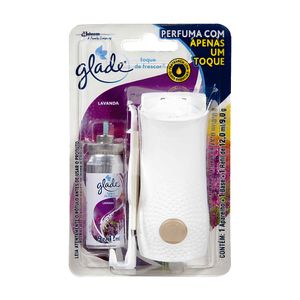 Aparelho Odorizador Toque de Frescor Lavanda + Refil 12ml Glade