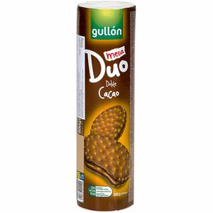 Biscoito Recheado Doble Cacau Mega Duo Gullón 500g