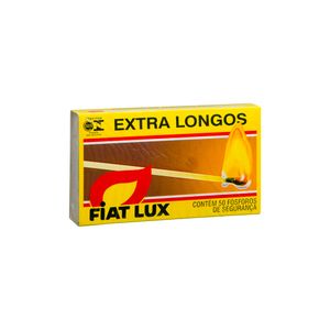 Fósforo Extra Longo Fiat Lux 50 Palitos