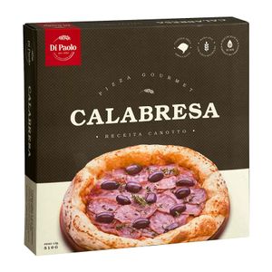 Pizza Gourmet de Calabresa Congelada Di Paolo 510g