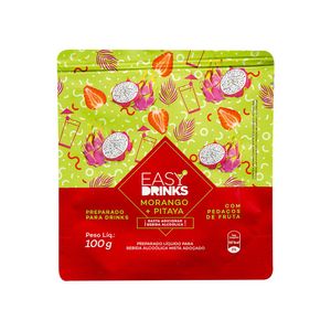 Preparado para Drinks Morango e Pitaya Easy Drinks 100g