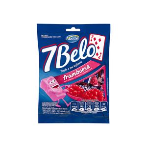 Bala 7 Belo Framboesa Arcor 100g