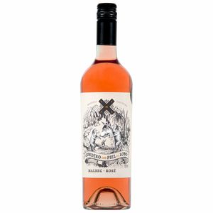 Cordero con Piel de Lobo Malbec Argentino Vinho Rosé 750ml