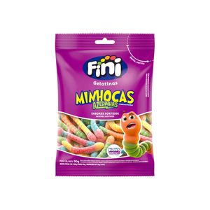 Bala Gelatina Minhocas Azedinhas Fini 90g