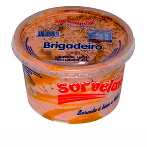 Sorvete de Brigadeiro Sorvelândia 1 Litro