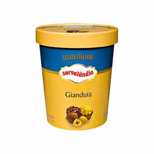 Sorvete Gelato Italiano Gianduia Sorvelândia 950ml