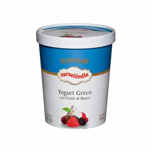 Sorvete Gelato Italiano Yogurt Greco Sorvelândia 950ml