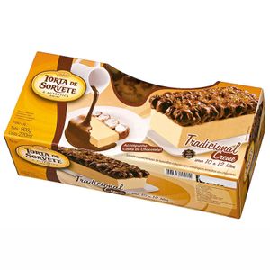 Sobremesa de Sorvete com Chocolate Torta de Sorvete 900g