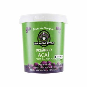 Açaí com Guaraná Orgânico Sambazon 900ml