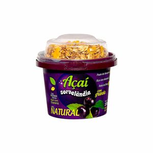 Açaí com Guaraná + Granola Sorvelândia 220g