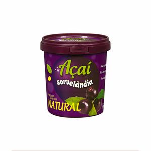 Açaí com Guaraná Sorvelândia 500g