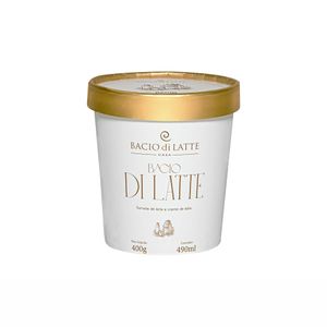 Sorvete de Leite Bacio di Latte 490ml