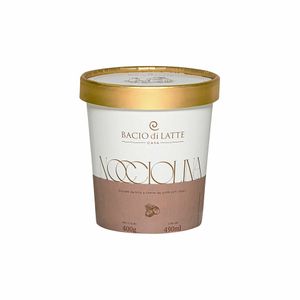 Sorvete Nocciolina Bacio di Latte 490ml