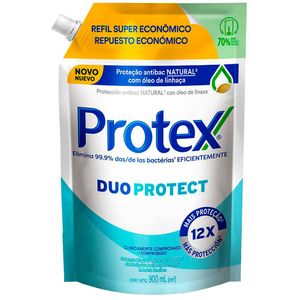 Sabonete Líquido Protex Antibacteriano Duo Protect Refil 900ml