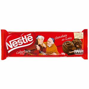 Chocolate Nestlé ao Leite Cobertura Dois Frades 500g