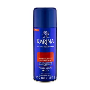 Hair Spray Karina Fixação Normal Versatilidade & Vitalidade 250ml