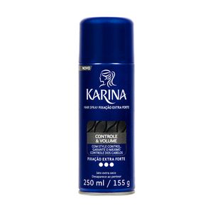 Hair Spray Karina Fixação Extra Forte Controle & Volume 250ml