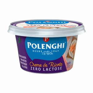 Creme de Ricota Zero Lactose Polenghi 150g