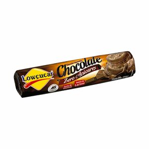 Biscoito Recheado Lowçucar Zero Açúcares Chocolate 120g