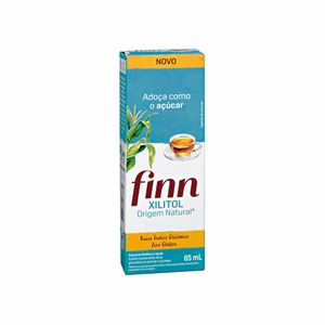 Adoçante Líquido Xilitol Finn 65ml