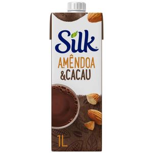 Bebida de Amêndoa & Cacau Silk 1 Litro