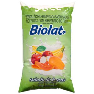 Bebida Láctea de Salada de Frutas Biolat 900g