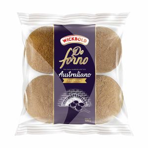 Pão para Hambúrguer Australiano Premium Do Forno Wickbold 320g