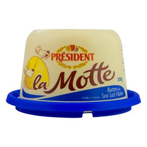 Manteiga com Sal La Motte Président 250g