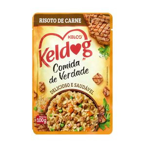 Ração Úmida para Cães Risoto de Carne Keldog 100g