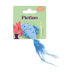 Brinquedo Pet Peixinho Azul com Catnip Pierino