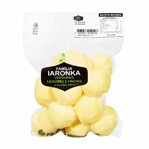 Batata Bolinha Descascada Iaronka 500g