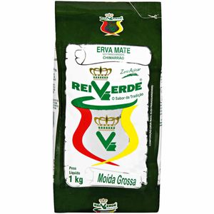 Erva-mate Moída Grossa Rei Verde 1kg