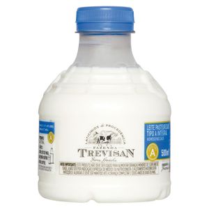 Leite Pasteurizado Integral Fazenda Trevisan Garrafa 500ml