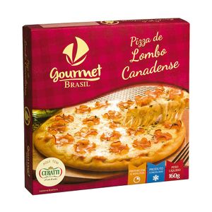 Pizza de Lombo Canadense Congelada Zero Lactose Gourmet Brasil 160g