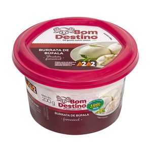 Queijo Burrata de Búfala Bom Destino 200g