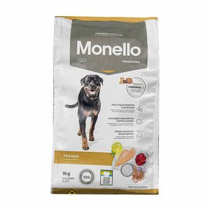 Ração para Cães Monello Tradicional Premium Especial Frango 1kg